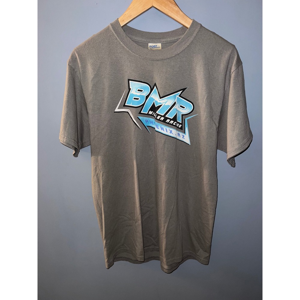 Port & Company Bryan Miller Racing BMR #32 Phoenix AZ Graphic T-Shirt Medium